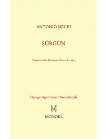 Sürgün - Antonio Negri